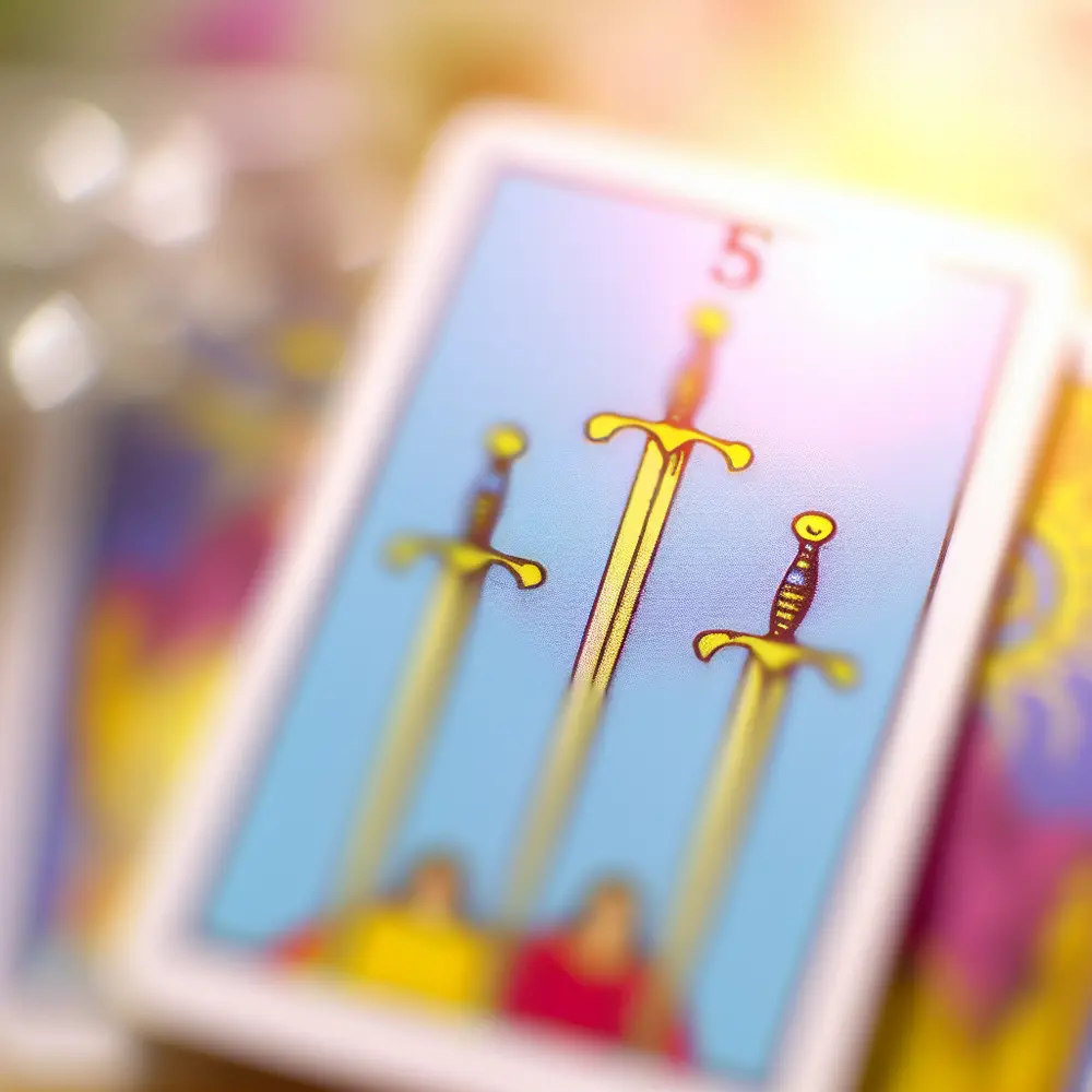5 de Espadas no Tarot: Saiba Lidar com Conflitos e Perdas