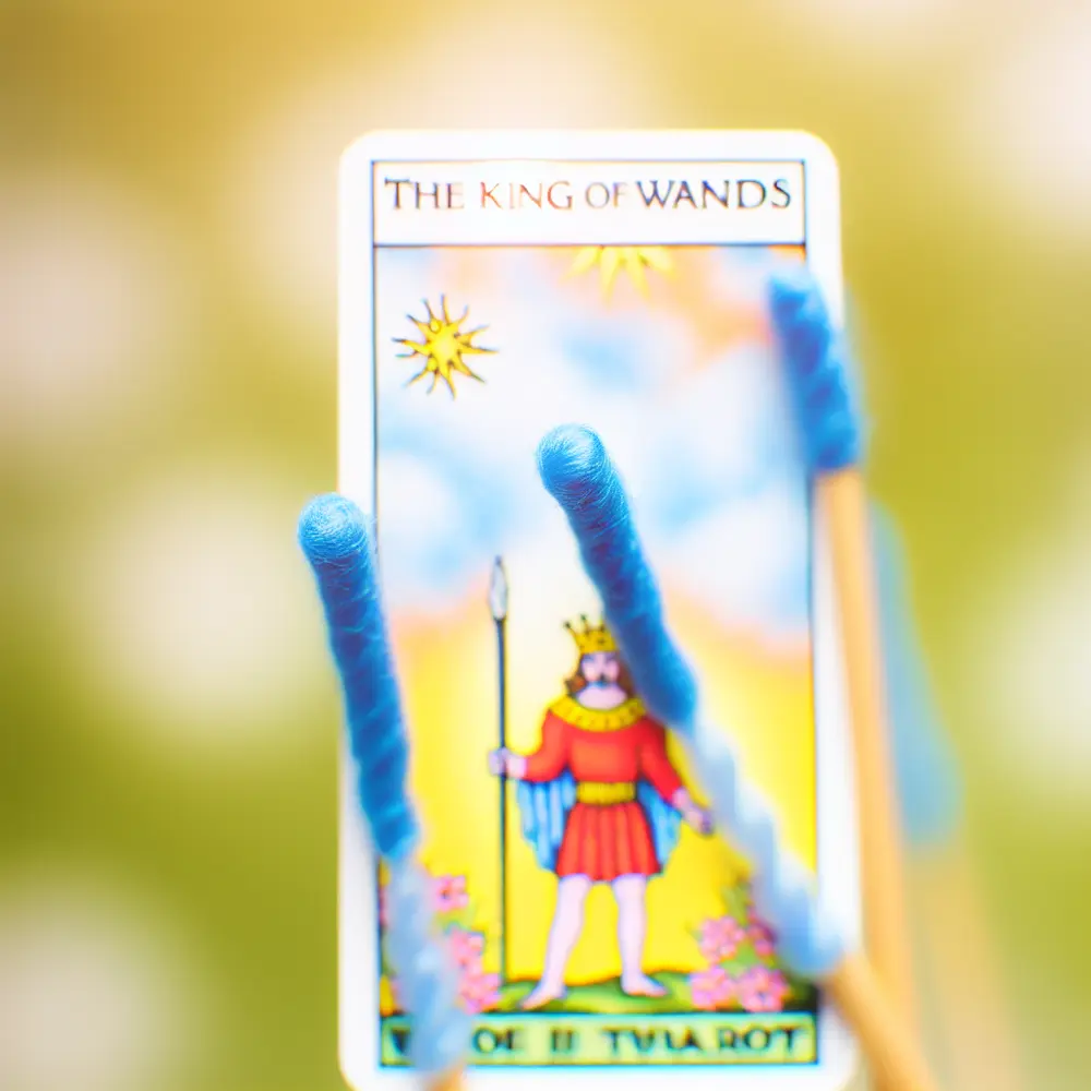 Rei de Paus no Tarot: Liderança, Coragem e Grande Energia