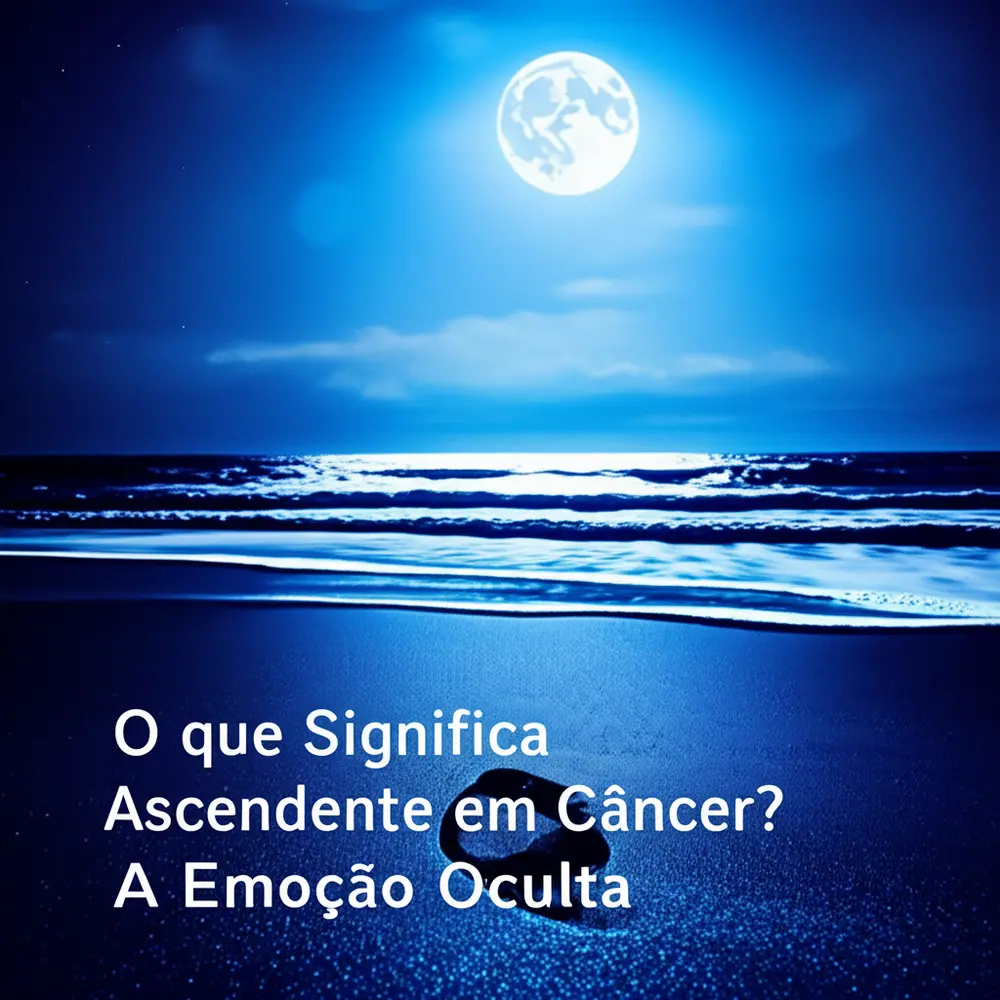 O que Significa Ascendente em Câncer? A Emoção Oculta