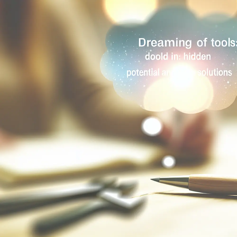O que Significa Sonhar com Ferramenta? Soluções e Potencial Oculto