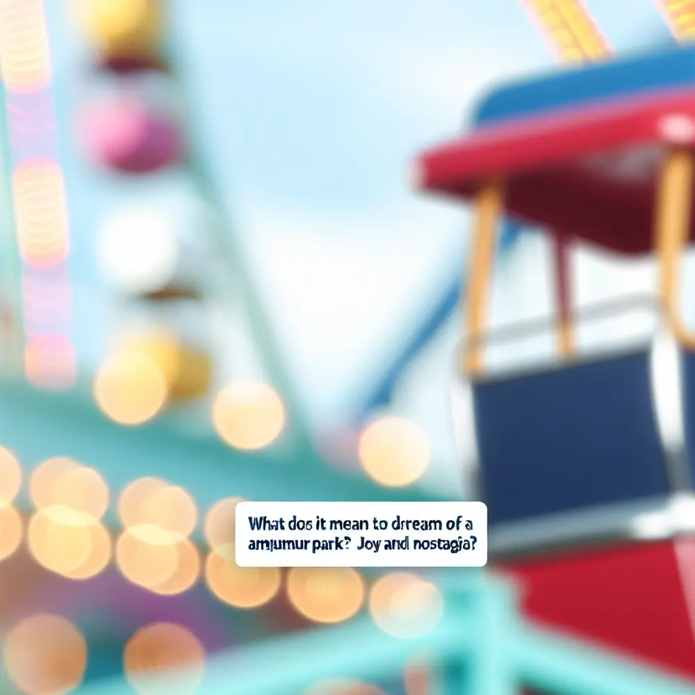 O que Significa Sonhar com Parque de Diversões? Alegria e Nostalgia